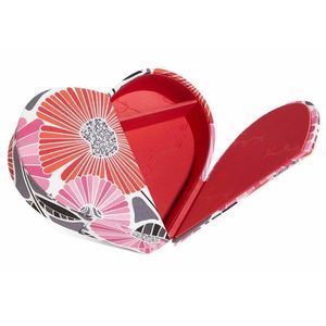 Vera Bradley Cheery Blossoms Heart Jewelry Box